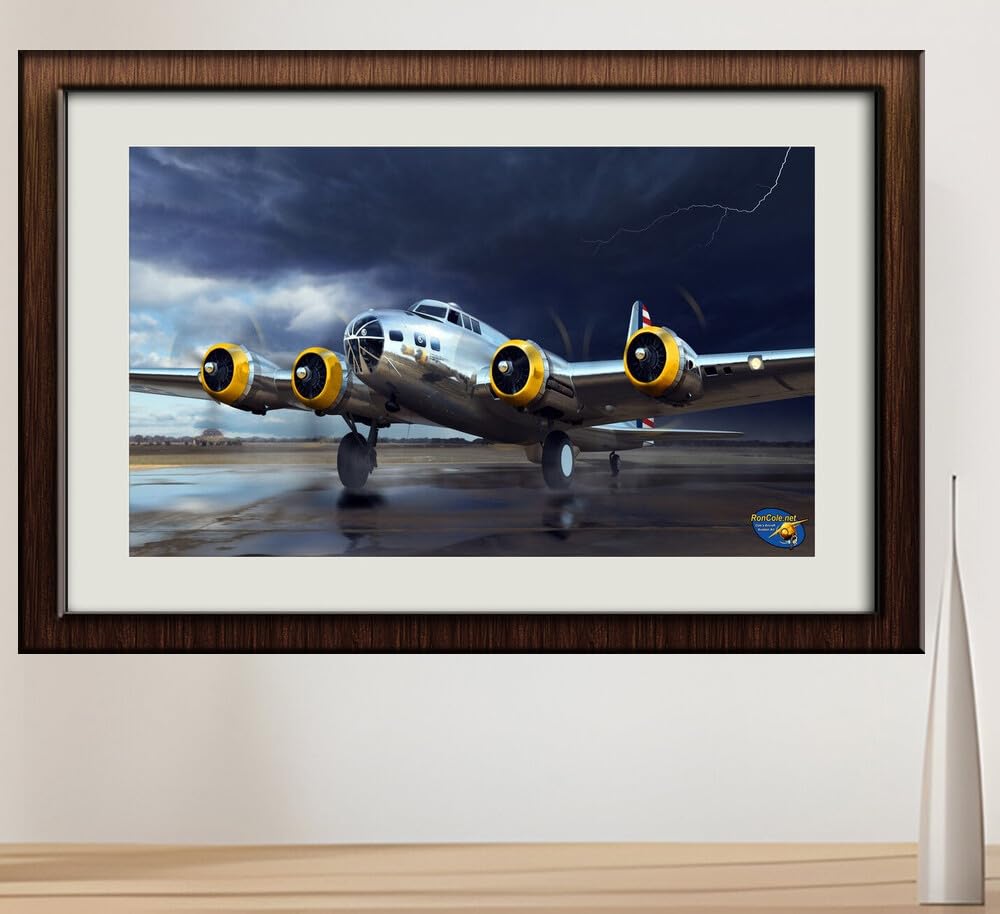 JVERF - JZZI00168 Airplane Painting Art| Self-Adhesive Painting